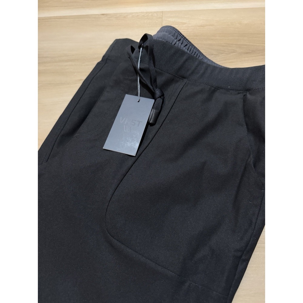 VRST Limitless Jogger Slim XXL Black Men's Pants Moisture Wicking Stretch UV Zip